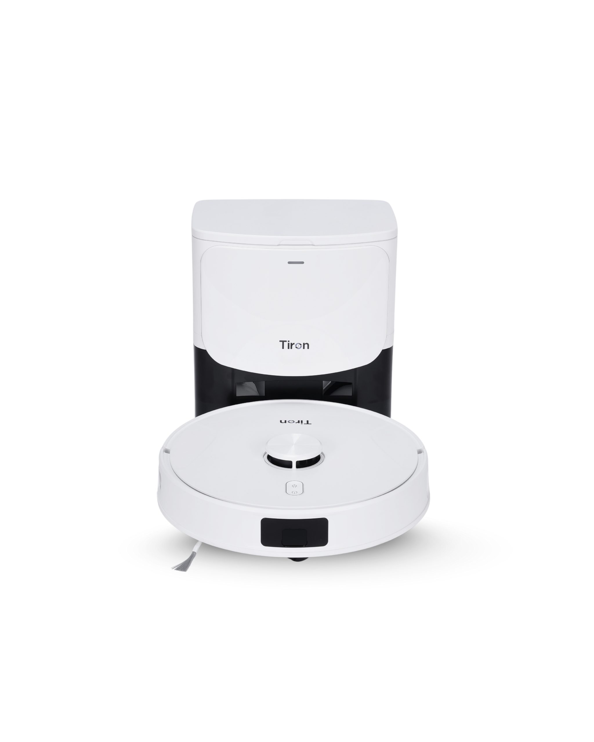 TIRON TRV 30 S robotic vacuum cleaner – smart navigation with vacuum and mop in white